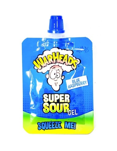 Warheads Super Sour Gel Blue Raspberry