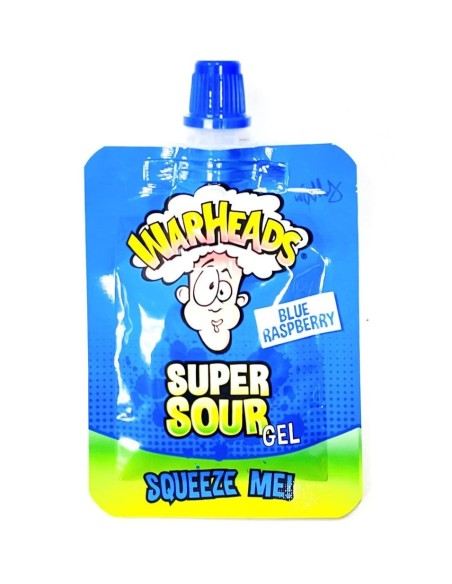 Warheads Super Sour Gel Blue Raspberry