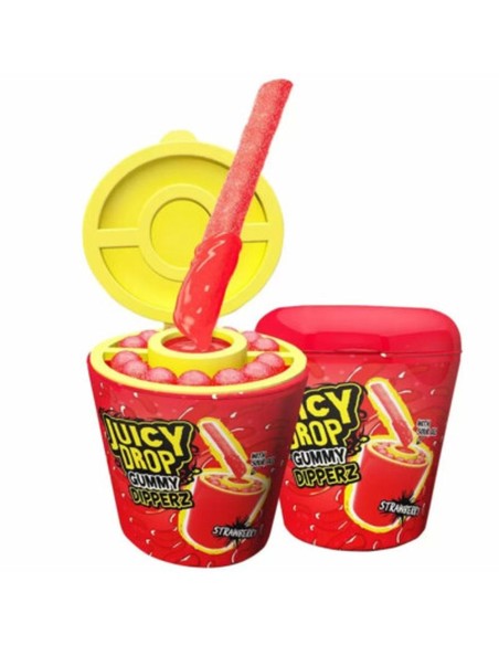 Bazooka Juicy Drop Gummy Dipperz Strawberry