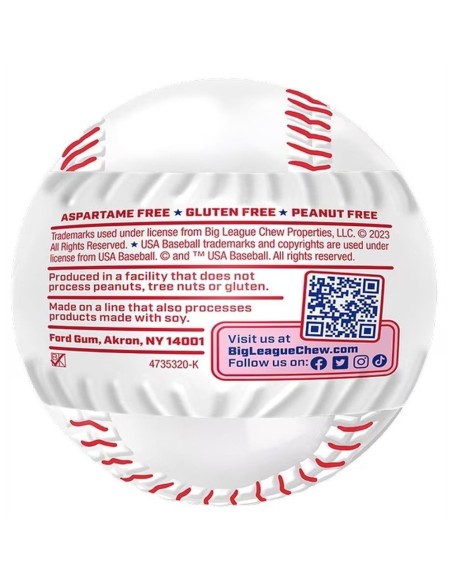 Big League Chew Gumballs Outta' Here Original
