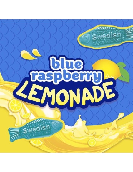 Swedish Fish Blue Raspberry Lemonade 102g