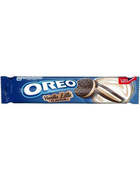 Latte de vainilla con Oreo