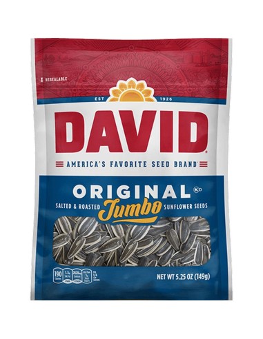 David Seeds Jumbo Sunflower Original 149g