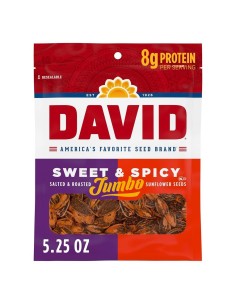 David Seeds Jumbo Sunflower Seeds Sweet and Spicy 149g 2