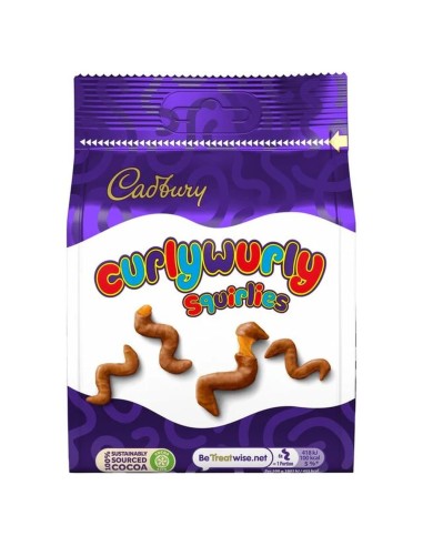 Cadbury Curly Wurly Squirlies
