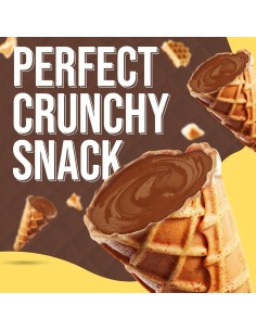 Tiny Bites Waffle Cones Hazelnut Cream 2