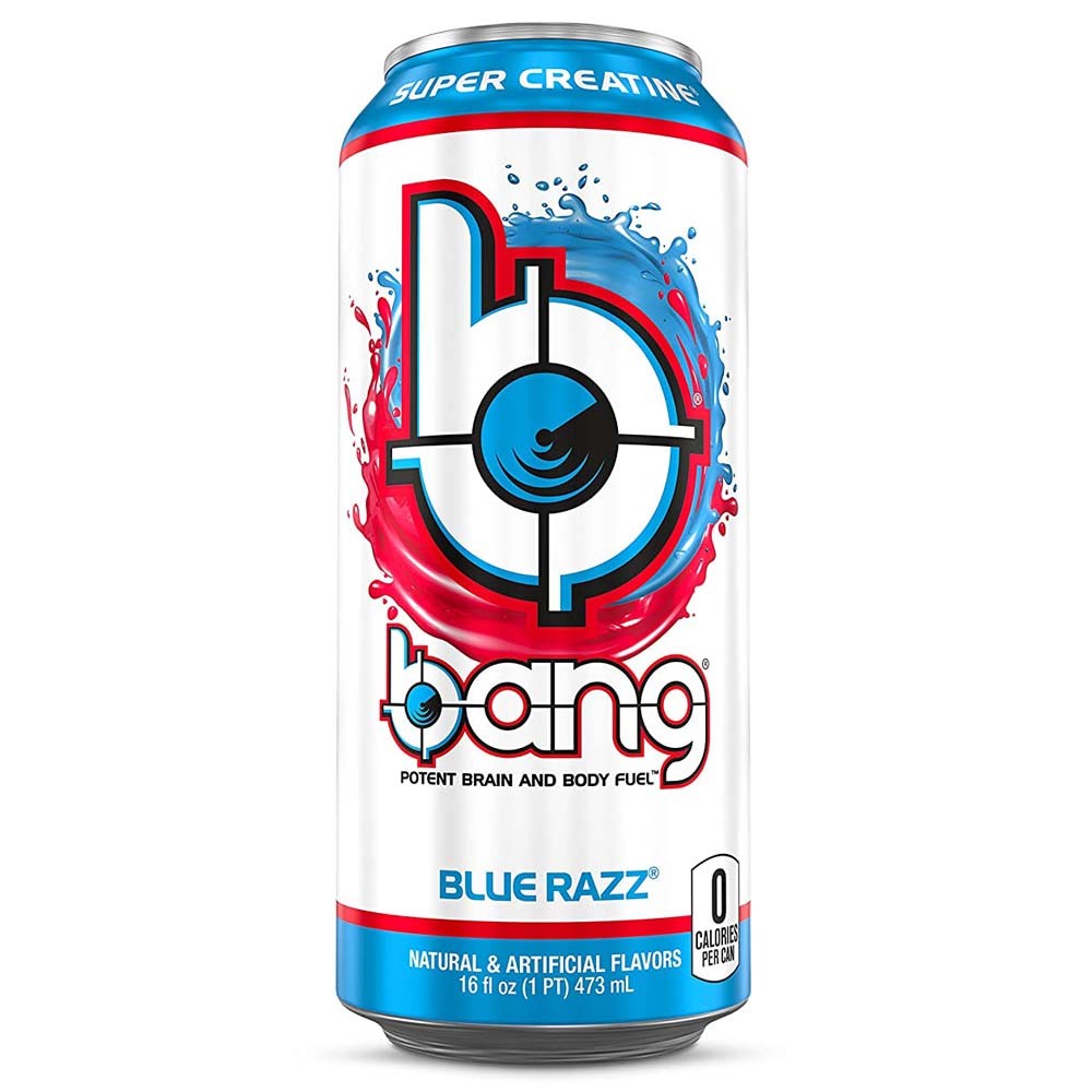 Bang Energy Drink Blue Razz