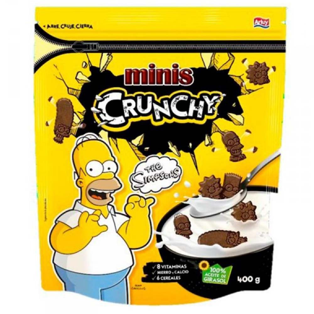 Céréales minis Crunchy The Simpsons