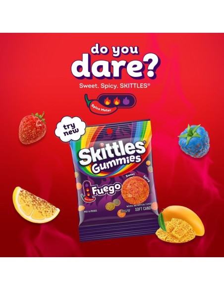 Skittles Fuego Gummies