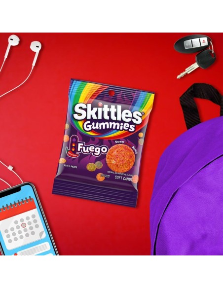 Skittles Gummies Fuego