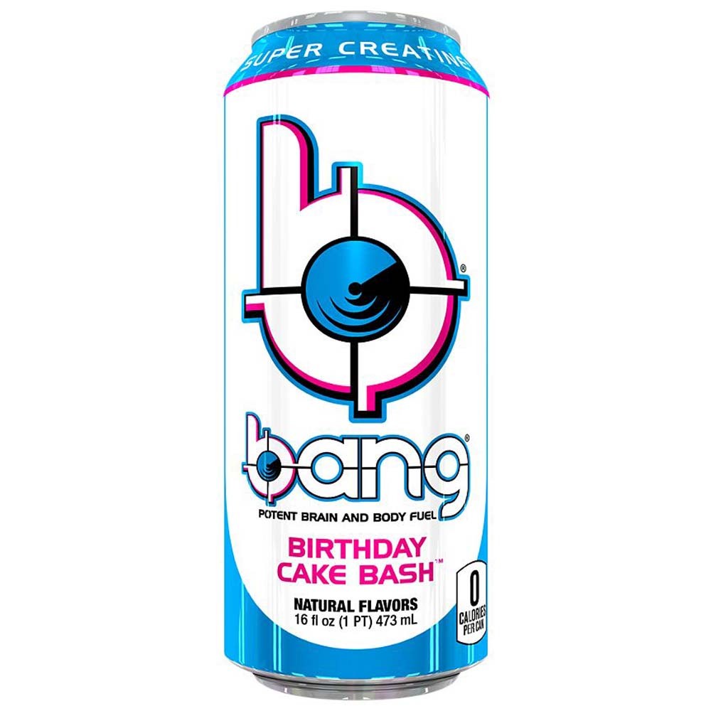 Bang Energy Drink Birthday Cake Bash