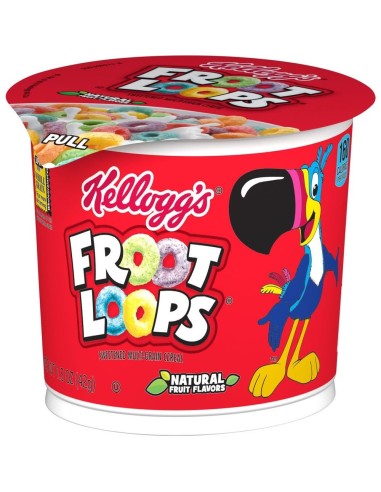 Kellogg's Froot Loops Cereal Cup