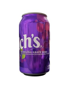 Refresco de uva espumoso de Welch