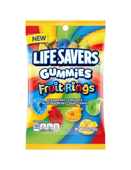 Life Savers Gummies Fruit Rings
