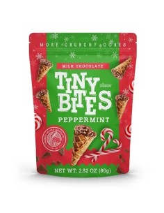 Tiny Bites Waffle Cones Peppermint