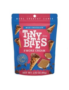 Tiny Bites Waffle Cones S'More Cream