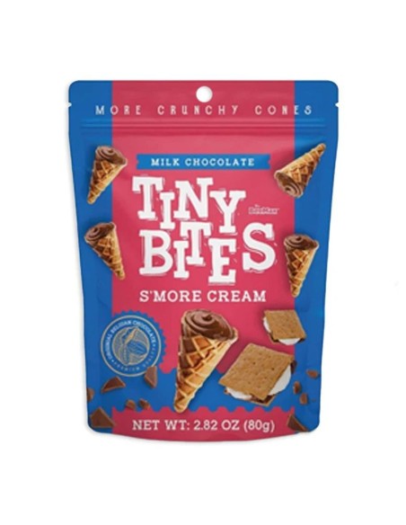 Tiny Bites Waffle Cones S'More Cream