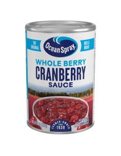 Ocean Spray Whole Berry Cranberry Sauce USA
