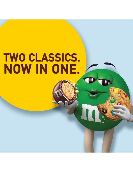 Galleta crujiente de M&M