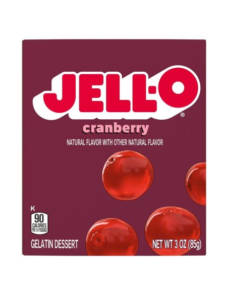 Jell-O Gelée Cranberry