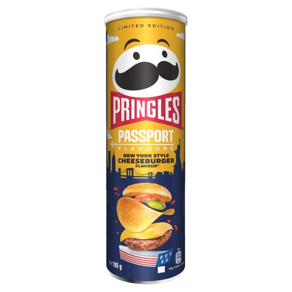 Pringles Passport New York Style Cheeseburger