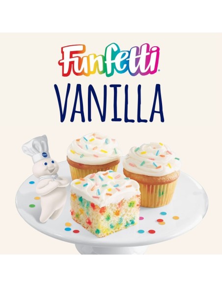 Glassa alla vaniglia Funfetti Pillsbury