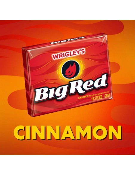 Wrigley's Big Red Cinnamon Chewing Gum