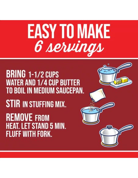 Kraft Stove Top Stuffing Mix Turkey