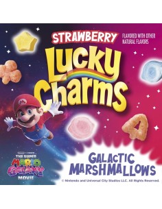 Lucky Charms Marshmallow Galattici alla Fragola Super Mario - Edizione Limitata 2