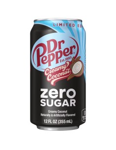 Dr Pepper Creamy Coconut Zero Sugar