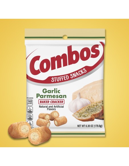 Combos Cracker Aglio e Parmigiano (Aglio e Parmigiano) 179 g | Pop's America