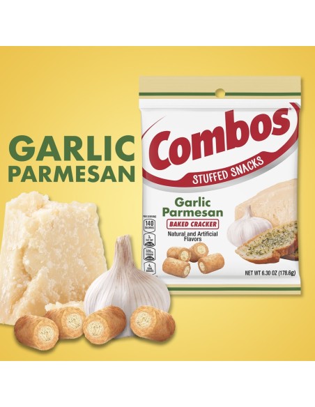 Combos Cracker Aglio e Parmigiano (Aglio e Parmigiano) 179 g | Pop's America