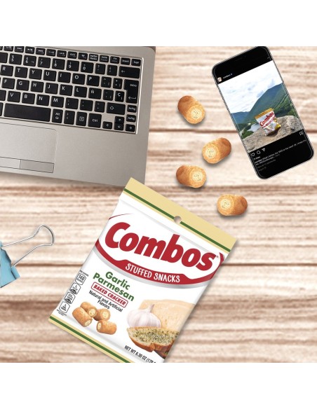 Combos Cracker Aglio e Parmigiano (Aglio e Parmigiano) 179 g | Pop's America