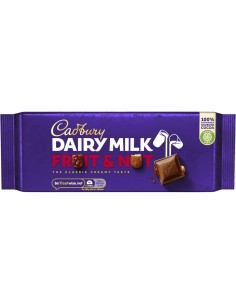 Cioccolato Cadbury Dairy Milk Frutta e Noci 180 g