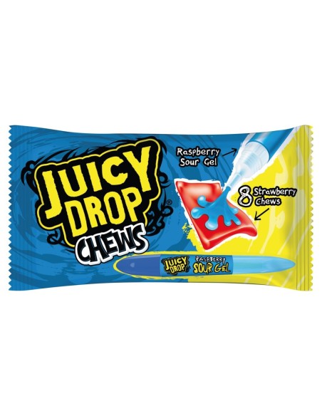 Bazooka Juicy Drop Chews Raspberry