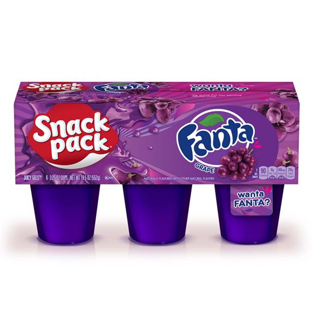 Fanta Grape Snack Pack