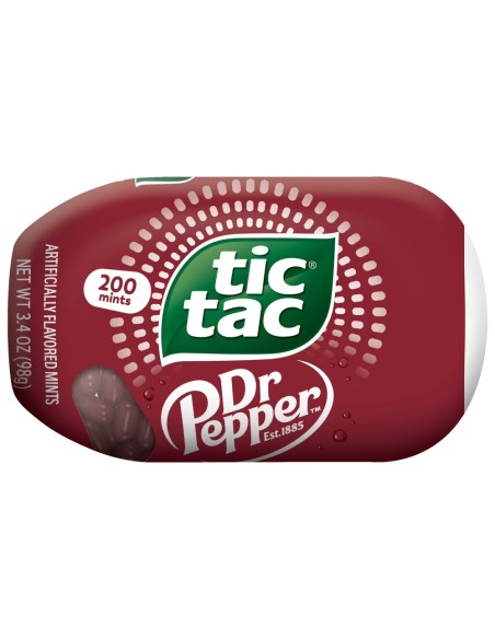 Tic Tac Dr Pepper 98g - Bonbons Soda US | Pop's America