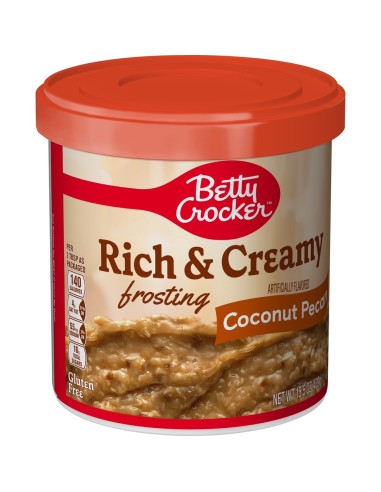 Glassa Betty Crocker al cocco e noci pecan