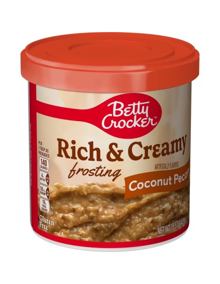 Glassa Betty Crocker al cocco e noci pecan