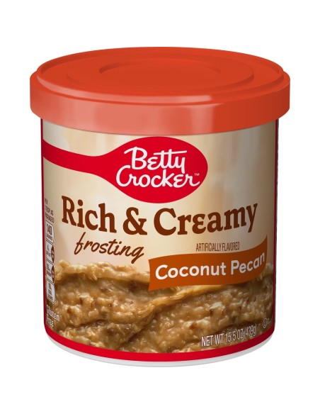 Glassa Betty Crocker al cocco e noci pecan