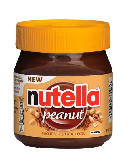 Nutella Peanut 375g (Cacahuète) - Pâte à Tartiner USA | Pop's