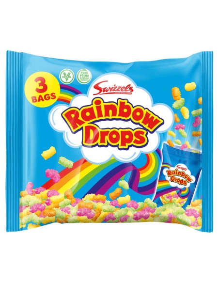 Swizzels Rainbow Drops x3