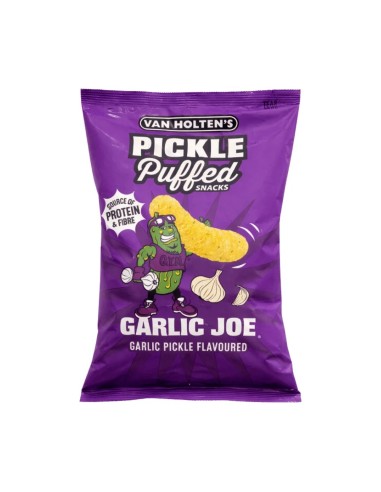 Van Holten's Pickle Puffed Snacks Garlic Joe