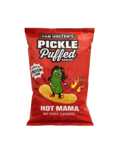 Van Holten's Pickle Puffed Snacks Hot Mama