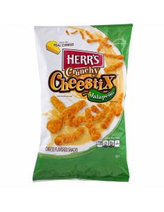 Herr's Crunchy Cheestix Jalapeño 227g