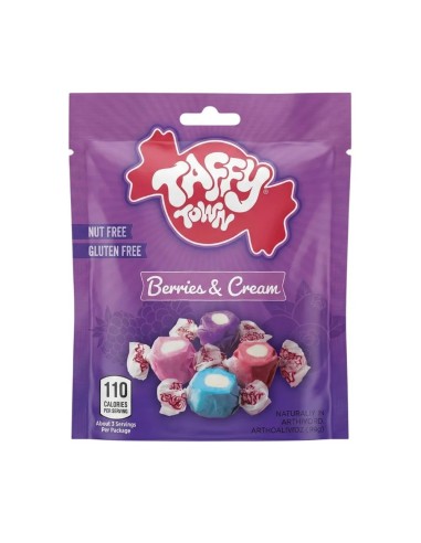 Taffy Town Berries & Cream 99g