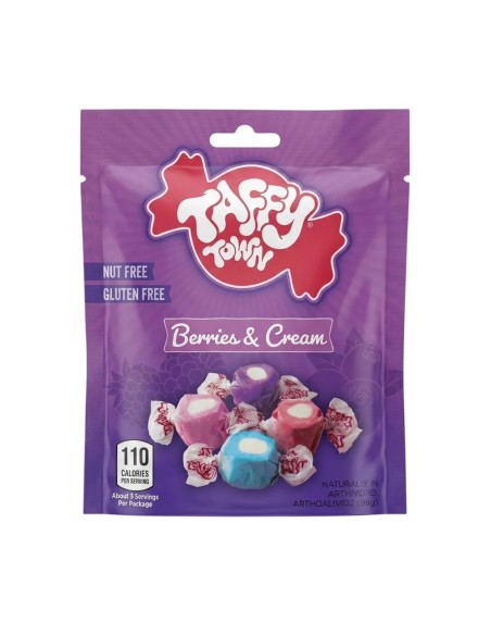 Taffy Town Berries & Cream 99g
