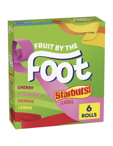 Fruit by the Foot Starburst 6 Rolls