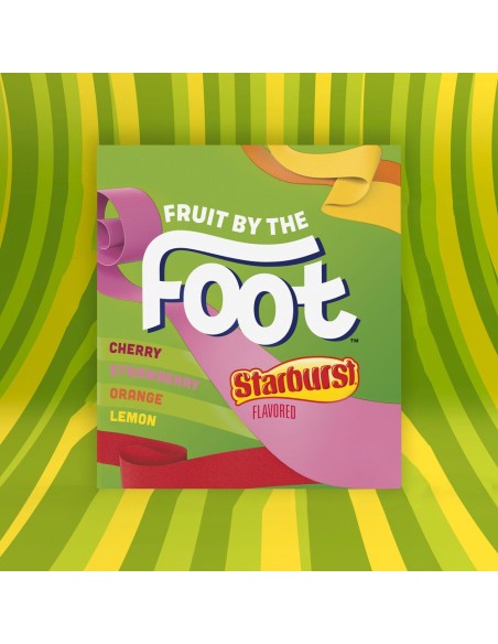 Fruit by the Foot Starburst 6 Rolls