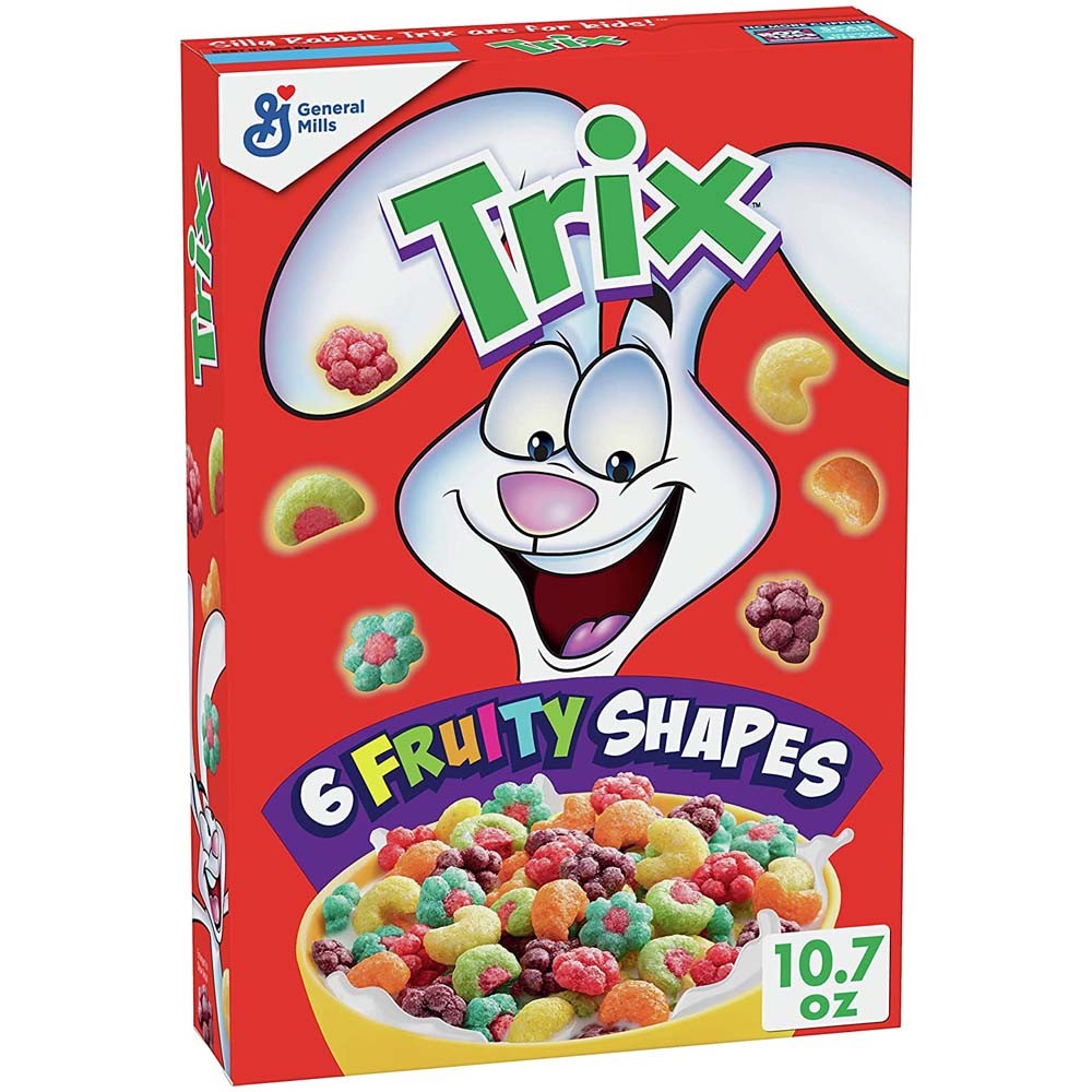 Trix Cereal Shapes